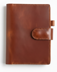 DEFF Design Premium Deri Çıtçıtlı A5 Defter Kılıfı