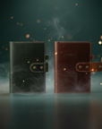 DEFF Design Premium Deri Çıtçıtlı A5 Defter Kılıfı