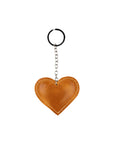 DEFF Design Premium Deri Kalp Anahtarlık