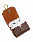 DEFF Design Premium Deri Kancalı Airpods Kılıfı