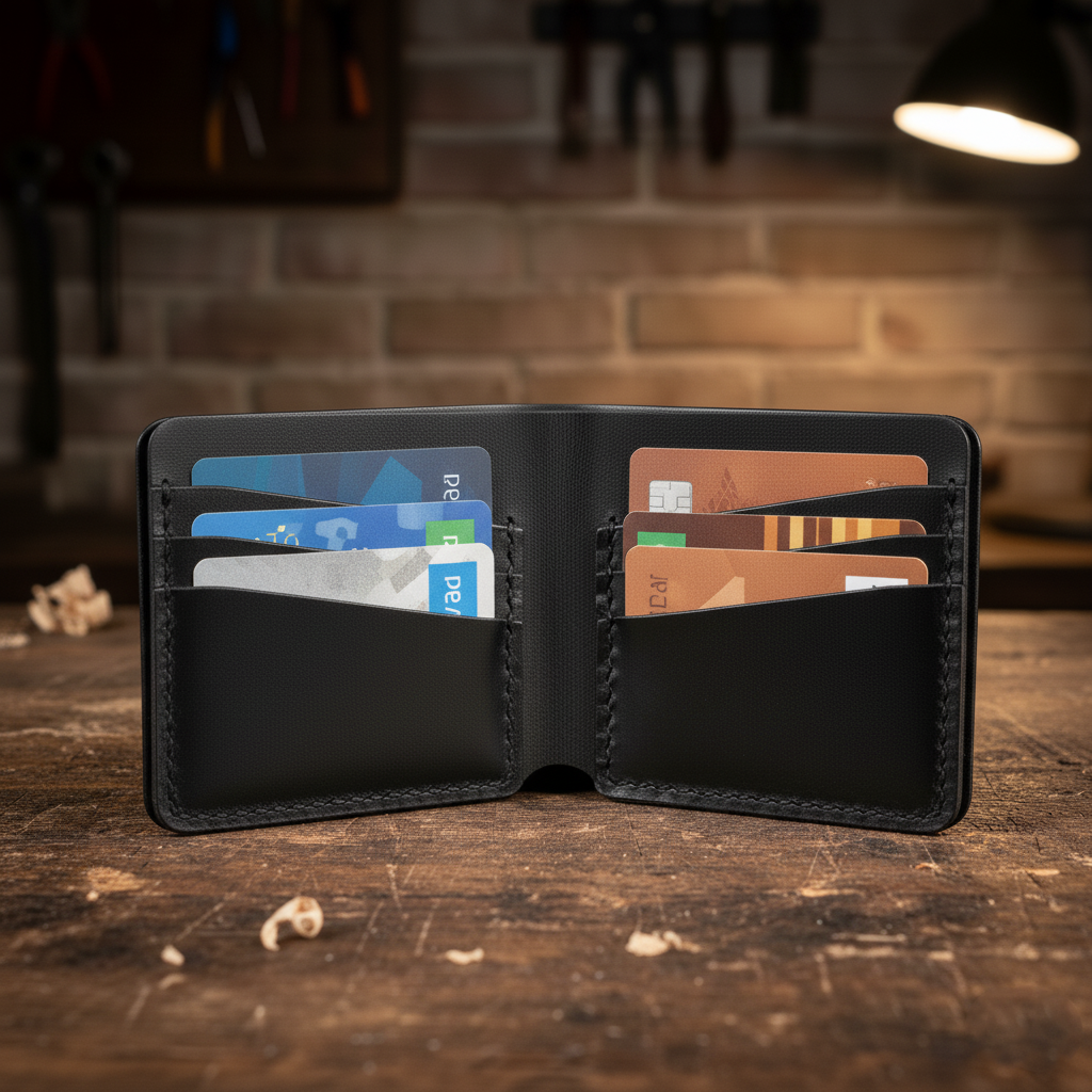 DEFF Design Premium Deri Klasik Cüzdan