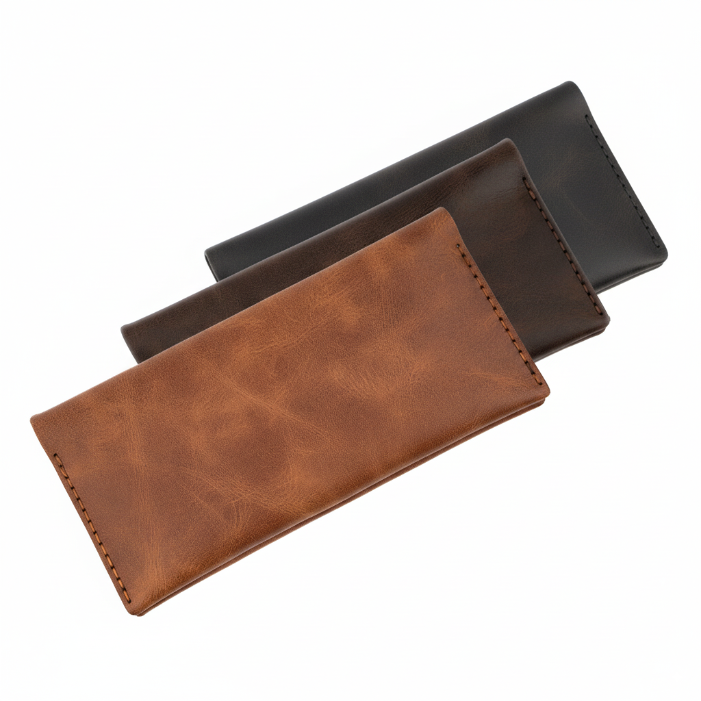 DEFF Design Premium Deri Uzun Çıtçıtlı Cüzdan