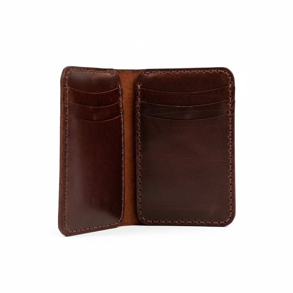 DEFF Design Premium Deri Dikey Cüzdan