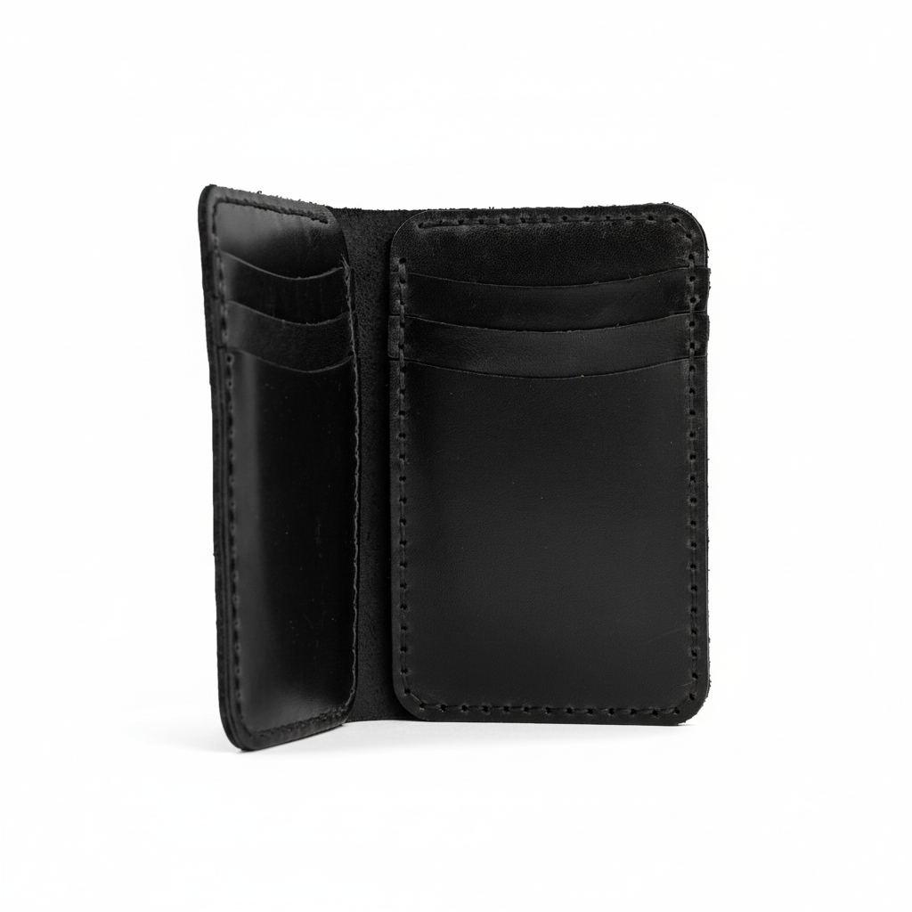 DEFF Design Premium Deri Dikey Cüzdan