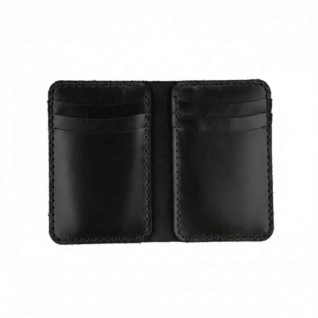 DEFF Design Premium Deri Dikey Cüzdan