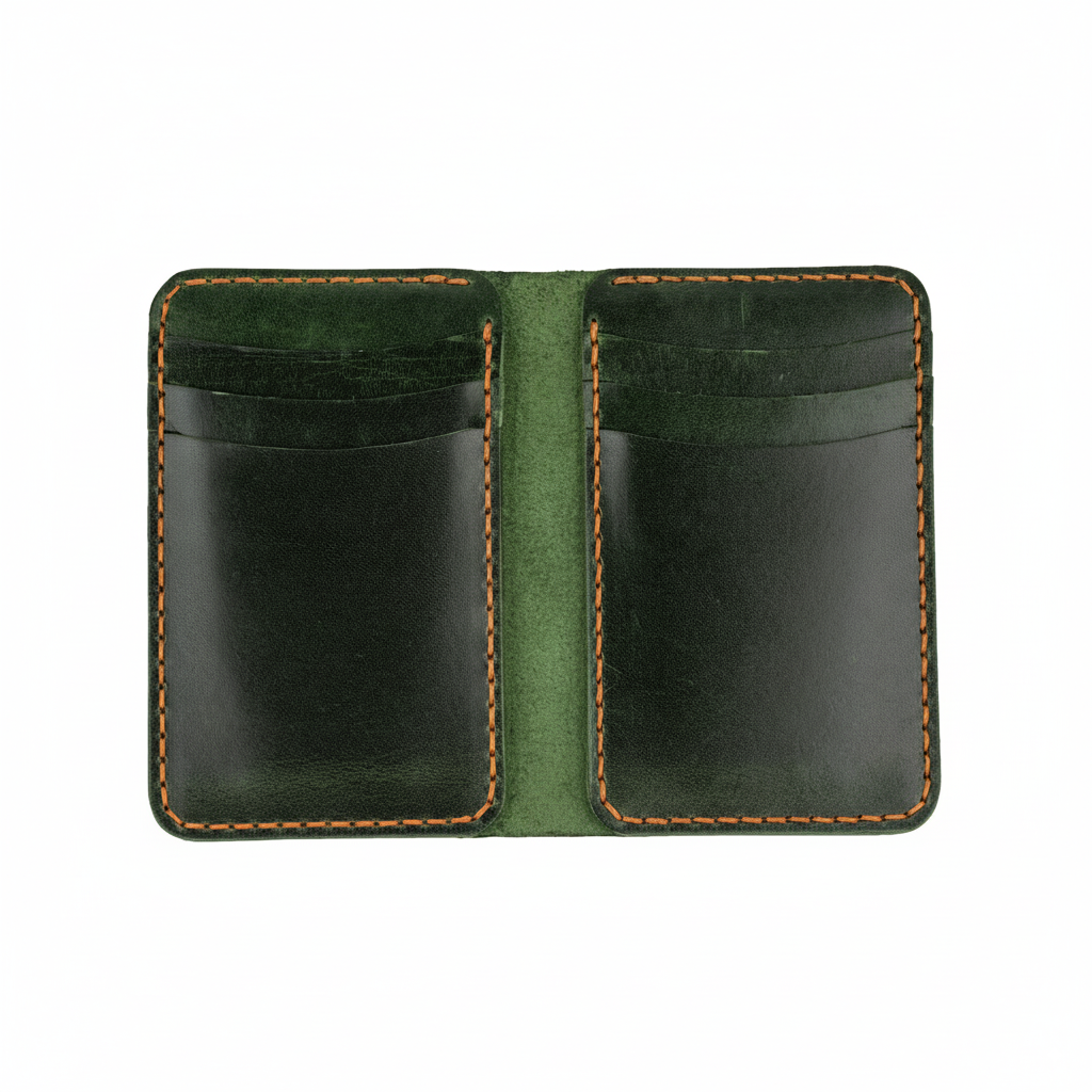 DEFF Design Premium Deri Dikey Cüzdan