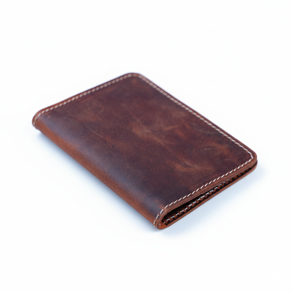 DEFF Design Premium Deri Pasaport Kılıfı