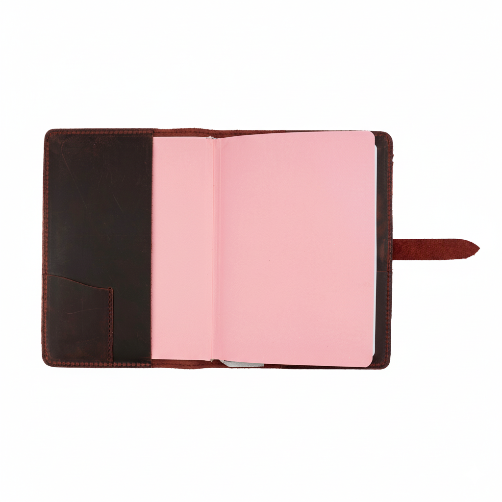 DEFF Design Premium Deri Tokalı Organizer / A5 Defter Kılıfı