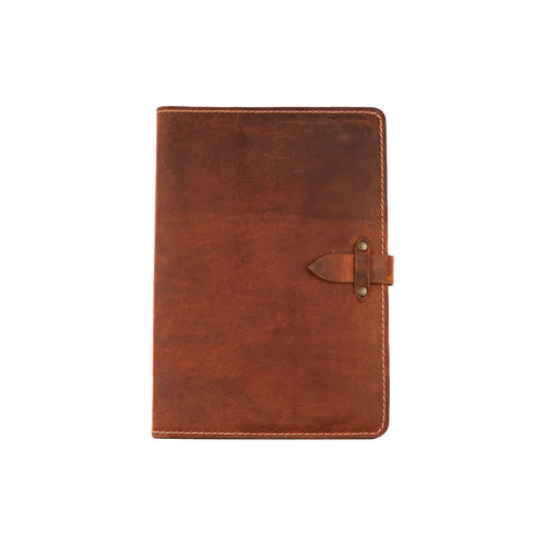 DEFF Design Premium Deri Tokalı Organizer / A5 Defter Kılıfı