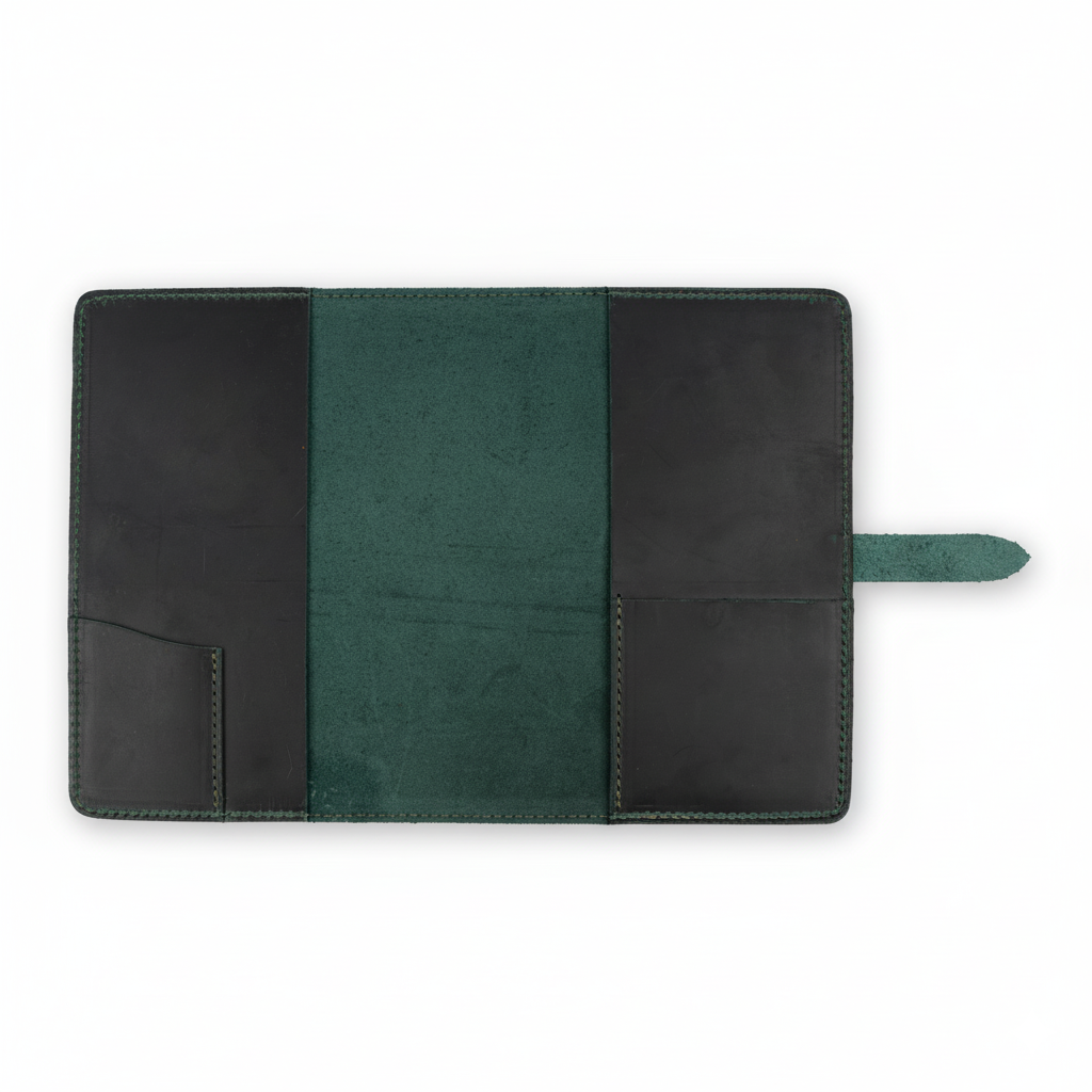 DEFF Design Premium Deri Tokalı Organizer / A5 Defter Kılıfı