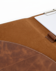 DEFF Design Premium Deri Klipsli Evrak Dosyası / Sekreterlik / Notluk