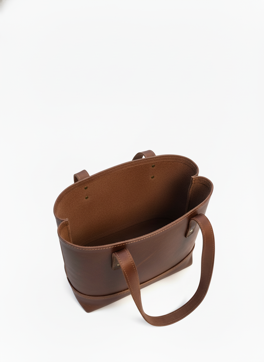 DEFF Design Premium Deri Tote Omuz Çantası